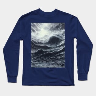 Surreal hurricane storm Long Sleeve T-Shirt